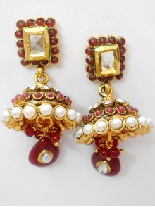 Polki Earrings